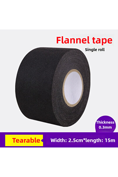Choice 25x15m 25MM*15M Auto Car Flannel Flannelette Adhesive Tape Wiring Harn...
