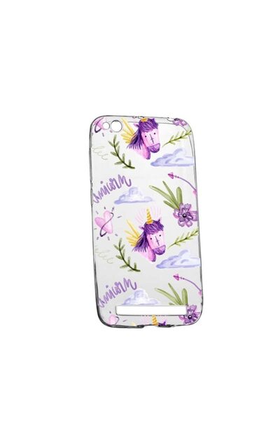 bestcase Husa Silicon, Transparent, Slim, Unicorn Pattern, Xiaomi Redmi 5A
