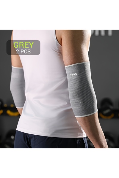 Choice Light Grey 1Pair Elbow Compression Sleeves for Women Men - Tennis Elbo...