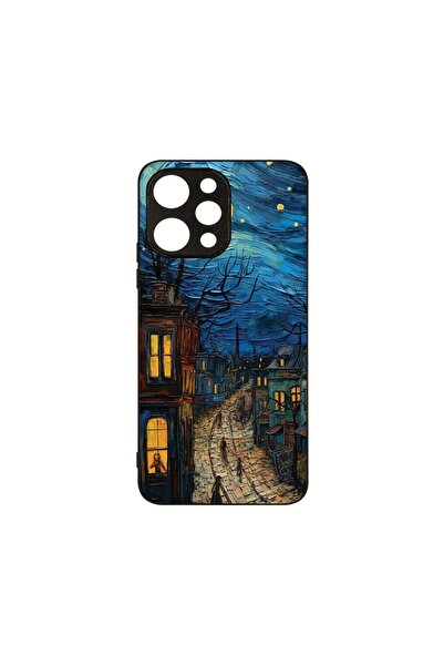 bestcase Θήκη MaxSafe, Συμβατή με Xiaomi Redmi 12, Σχέδιο Van Gogh City Life,...