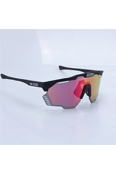 Choice1 نظارات شمسية SCICON AEROSHADE KUNKEN UV400 للدراجات مع حافظة - نظارات...