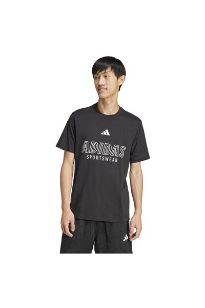 adidas Tricou bărbătesc cu mânecă scurtă: House of Tiro, tricou grafic sporti...