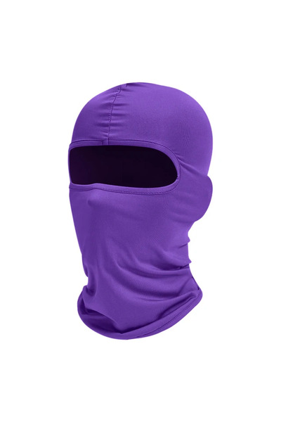 Choice7 Purple 3/1pcs Men's Cycling Cap Balaclava Full Face Ski Mask Hood Hik...