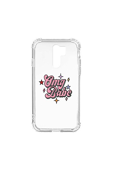 bestcase Husă Antișoc din Silicon Compatibilă cu Xiaomi Redmi 9, OMG Babe, Pr...