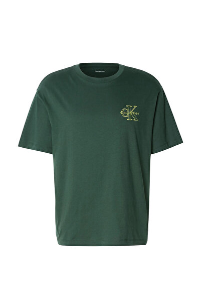 Calvin Klein Tricou bărbătesc cu mânecă scurtă cu logo monogramă M