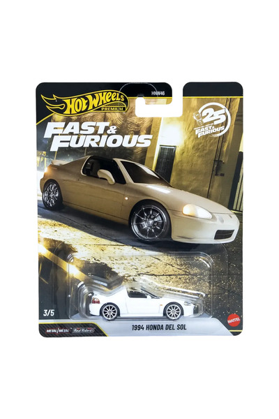 HOT WHEELS Premium Fast Furious 25. Yıl 1994 Honda Del Sol HNW46 - 979P
