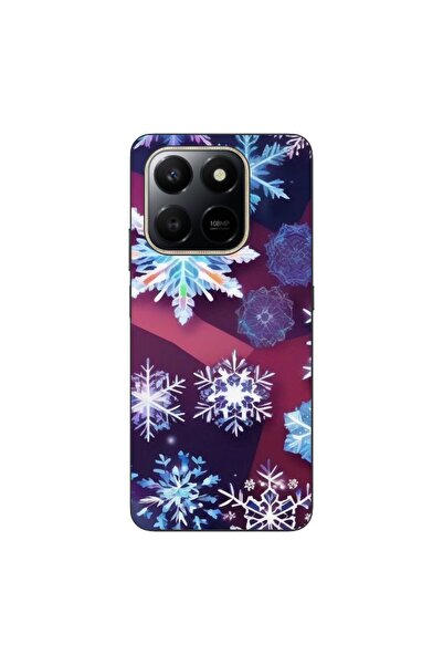 OEM Husa compatibila cu Honor X7d Silicon Gel Tpu Model Fulgi de Gheata