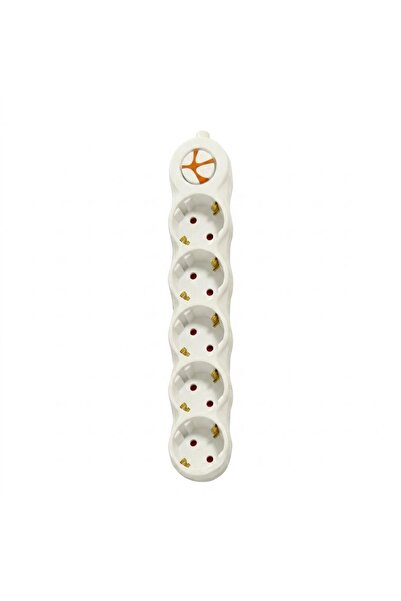 Tunçmatik Powerstrıp 5'li Anahtarlı 1.5 Metre Grup Priz TSK19057