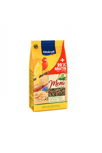 Vitakraft Canary food Premium Menu 1 kg +20% Free