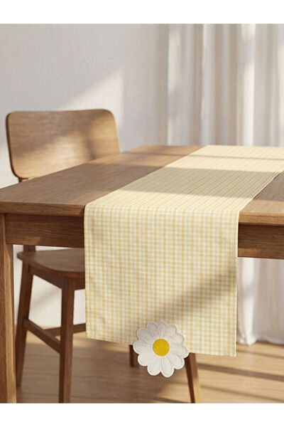 LC Waikiki RMZ GİYİM FARKIYLA Çiçek Nakışlı Runner 35x150 cm