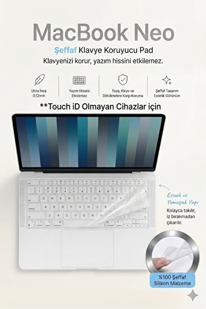 Techmaster Keyboard Protector Compatible with MacBook Neo 13 Inch A3404 for M...