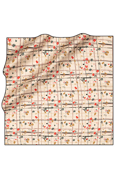 Cacharel Kemik 90X90 Silk Twill Scarf