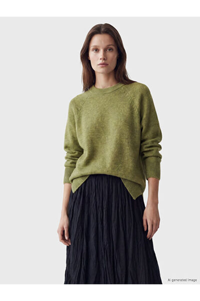 LC Waikiki Zero Roba Collar Loose Fit Women's Knitwear Tunic from Uzg Store f...