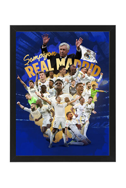 Boomah Accessories Real Madrid Champion of Champions League, UCL 2024, Soccer...