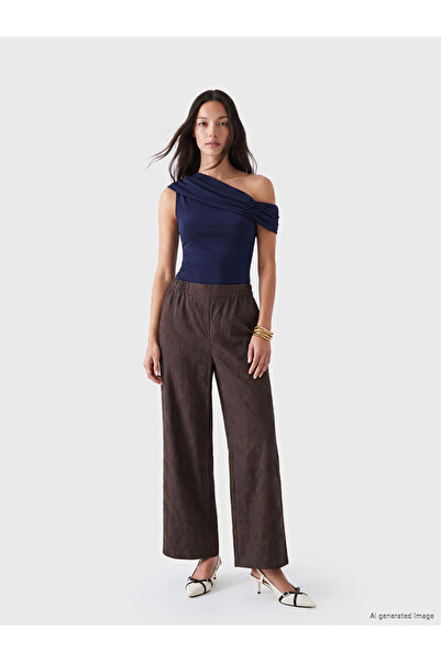 LC Waikiki Esvab • Modern & Distinctive Women's Pants with Embroidery and Wai...