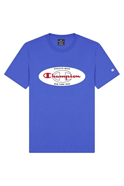 Champion Bărbați& # x27;s Tricou cu mânecă scurtă și guler rotund L