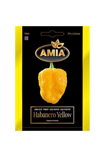 Amia Premium Habanero Yellow chili pepper seeds, 0.2 g