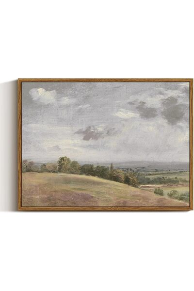 ALAYRA International Farmhouse Hills Canvas Decor with Outer Frame for Dining...