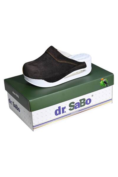 DR SABO Genuine Leather Suede Handmade Orthopedic Sabo Slippers Doctor Hospit...