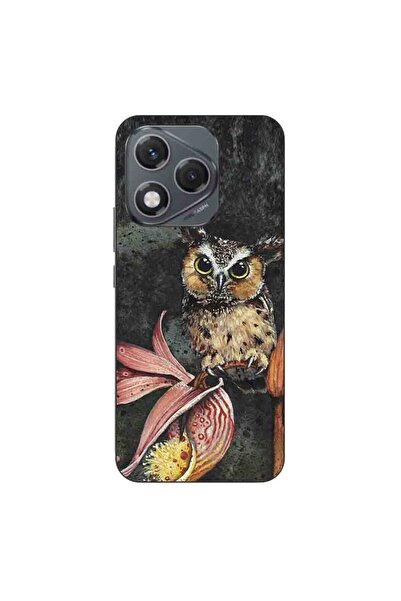 OEM Husa compatibila cu Honor 400 Lite Silicon Gel Tpu Model Owl Painted