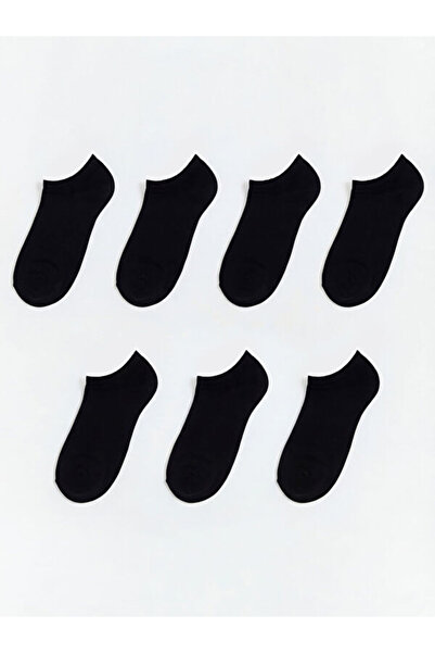 LC Waikiki Rmz Gi̇yi̇m Farkiyla Men's Sneaker Socks 7-Pack