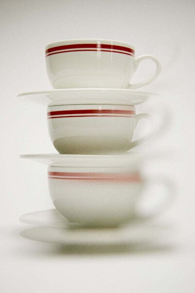 H&M 2-pack cappuccino cup and saucer