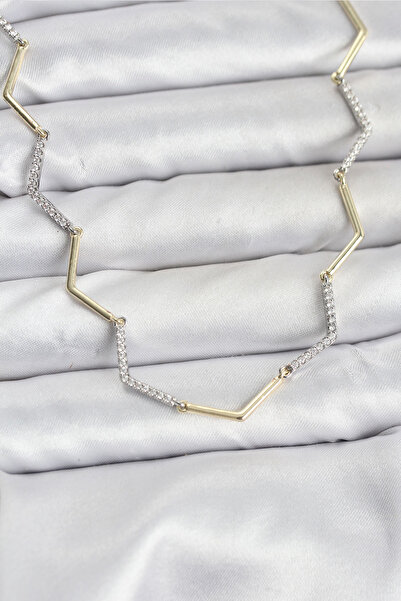 northcity n Vip Series Zigzag Model Women's Necklace 5886