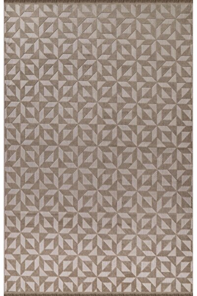 Generic Brand Brown Thin Non-Slip Base Soft Summer Carpet, Erasable Living Ro...