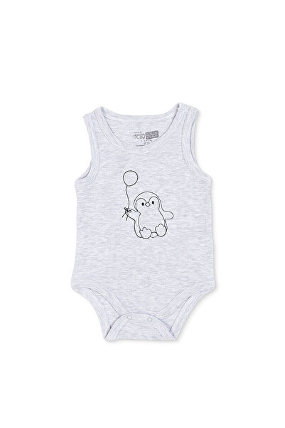 ebebek Hello Baby HelloBaby Erkek Bebek Body Hayvan Baskılı Çıtçıtlı Bisiklet...