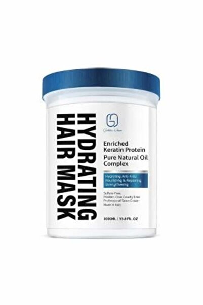 GOLDEN OASIS قناع الكيراتين المرطب والمصلح للشعر بحجم 1000 مل