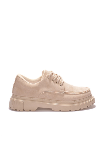 BESKAR Kb X6 Kuback Beige Suede Casual Men's Shoes