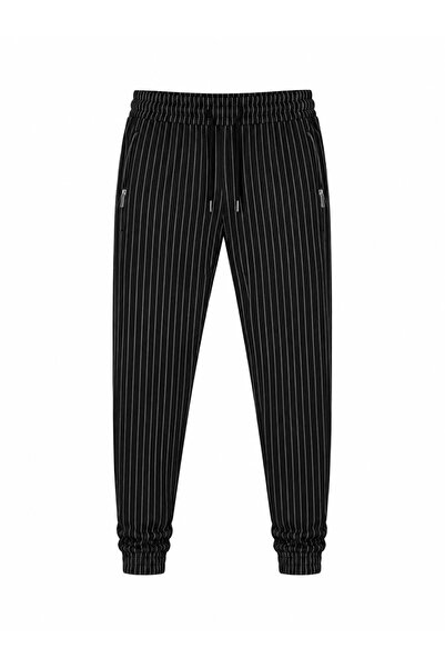 TUWAN sport Men's Jogger Striped Rubber Legs Cordon Tracksuit