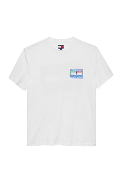 Tommy Hilfiger Bărbați& # x27;s Tricou cu mânecă scurtă, cu imprimeu pe spate...