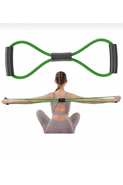 ÖRNEK MAĞAZA Pilates Direnç Lastiği Yoga Squat Egzersiz Aleti El Kol Kas Güçl...