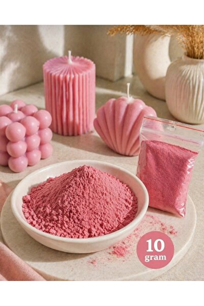 DOĞAN MUM Mum boyası pembe 10 gr premium pigment boya