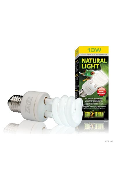 Exo Terra Light Compact UVB2 Λάμπα Πλήρους Ηλιακού Φάσματος 13w