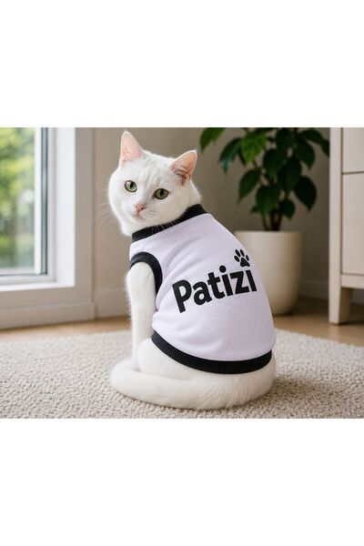 PATİZİSHOP Pet Moda Cat and Dog Tank Top |   Size m