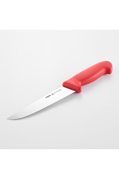 PİRGE Butcher's MIG Kasap Bıçağı No.3 19 cm - 49303 KIRMIZI MADE İN GERMANY
