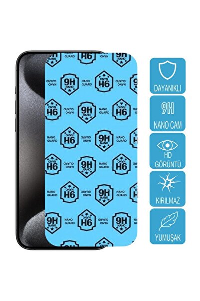 TAHTAKALETEKNİK Omix X7 Ekran Koruyucu Nano Kırılmaz Cam