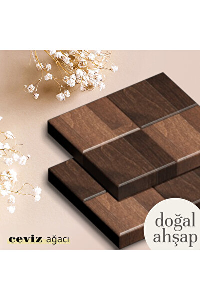 Ekübya Home Bardak Altlığı Sunum Standı Çay Kahve Servis Altlığı % 100 Doğal ...