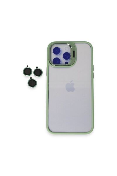 OEM Joko Apple iPhone 14 Pro Max Case Roblox Cover with Lens Stand - Green