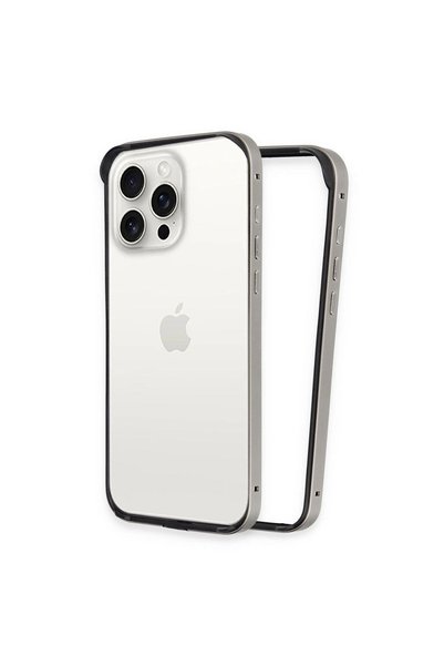OEM Joko Apple iPhone 15 Pro Land Bumper Protection Cover - Titan Gray