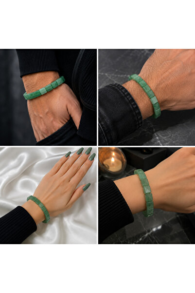 The Magıc of Healıng Aventurine Natural Stone Rolex Bracelet