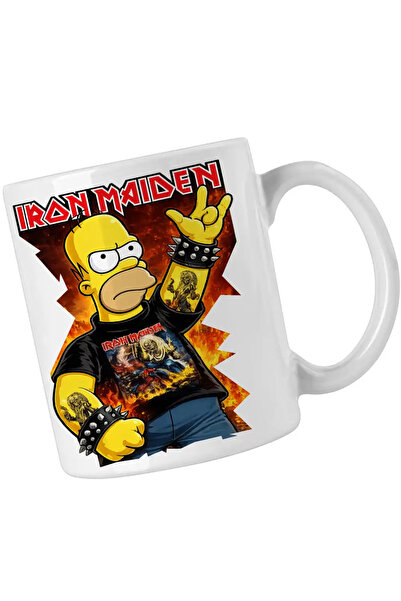 OEM Iron Maiden Homer The Simpsons mug