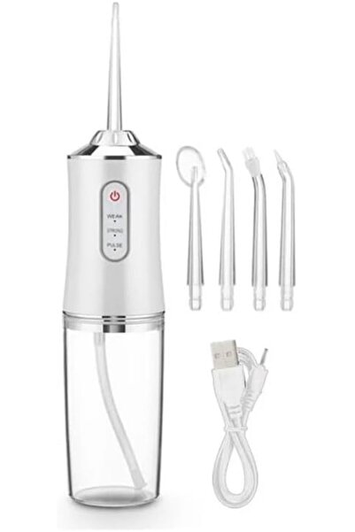 Maxo Portable Oral Irrigator | Water Flosser for Teeth | The Mouth Spa White ...