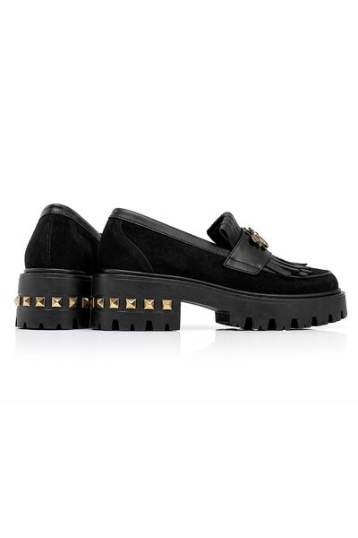 Moldo Shoes Pantofi Ami Bela Limited negru, Piele naturala