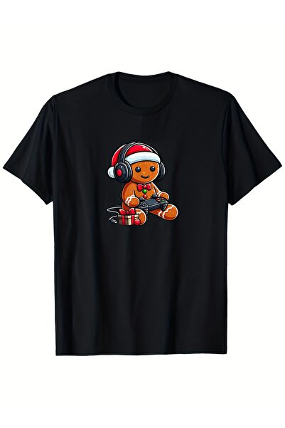 yiou trendy clothing تي شيرت رجالي من القطن الخالص من Fun Christmas Game Play...