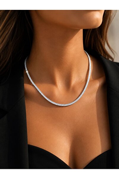 House Of Glix Waterway Vip Series Silver Color 4mm Necklace