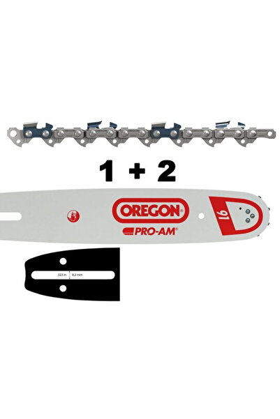 Oregon Set Sina Advancecut si 2 Lanturi Versacut, Oregon, 40 cm, 3/8inch, 1.3 mm