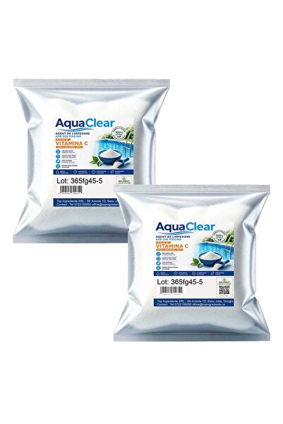 Top Ingrediente AquaClear - Καθαριστικό με Βιταμίνη C για Πισίνα - 2 κιλά